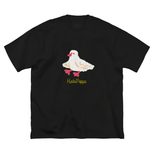 おすわり鳩 ビッグシルエットTシャツ