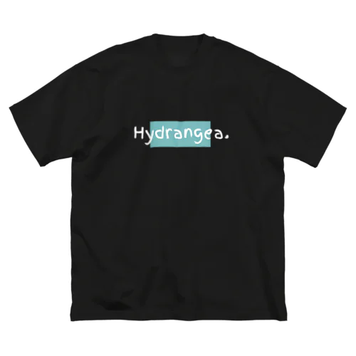 Hydrangea.ロゴTシャツ Big T-Shirt