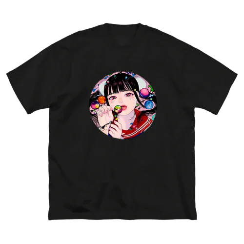 cosmic candy 04 ビッグシルエットTシャツ