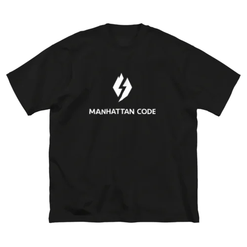 MHT_LOGO - WHITE ビッグシルエットTシャツ