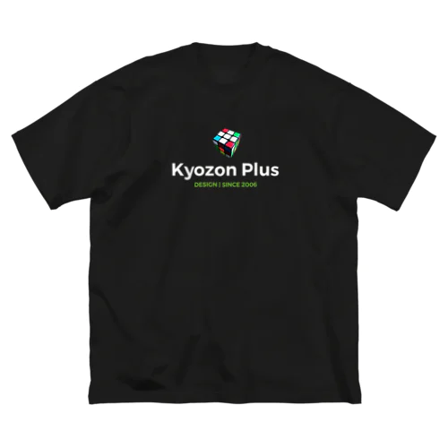 キューブ　ビッグシルエット　Kyozon Plus 루즈핏 티셔츠