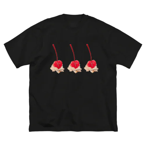 Heavenly cherry ビッグシルエットTシャツ