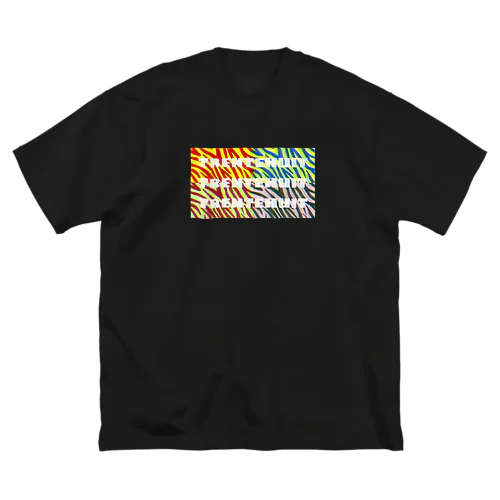 trentehuit ゼブラ4color  ビッグシルエットTシャツ