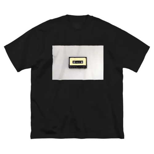 cassette tape by namroud ビッグシルエットTシャツ