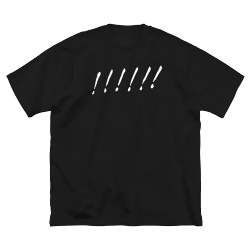 marker＿!!!!!!／W ビッグシルエットTシャツ