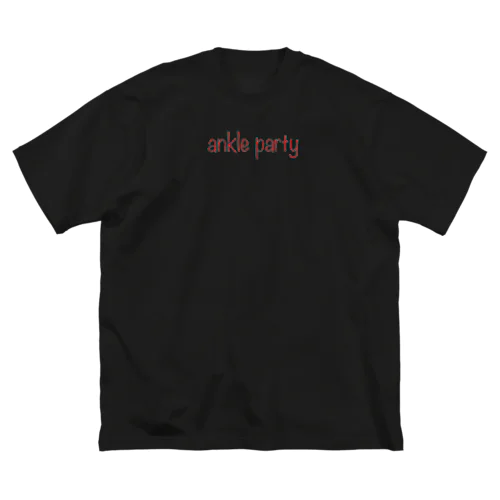 【ankle party】 ビッグシルエットTシャツ