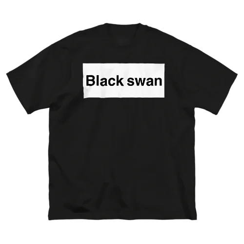 バレエ、ブラックスワン　 Big T-Shirt