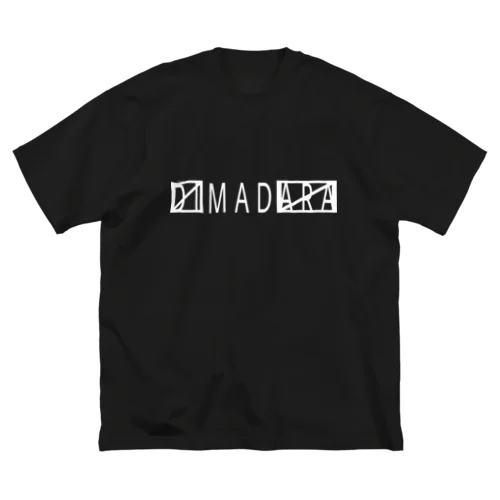 〼MAD〼 白/DB_16 ビッグシルエットTシャツ