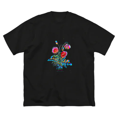 お花図鑑 ビッグシルエットTシャツ