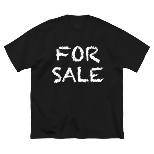 FOR SALE（販売する）白 Big T-Shirt