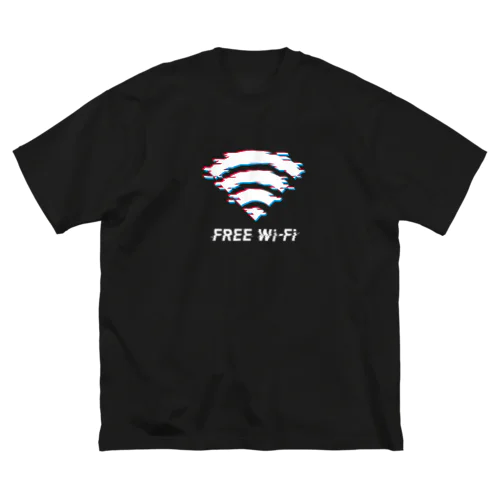 FREE Wi-Fi ビッグシルエットTシャツ