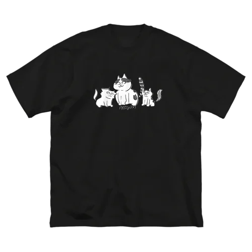 猫遊亭一門 ビッグシルエットTシャツ