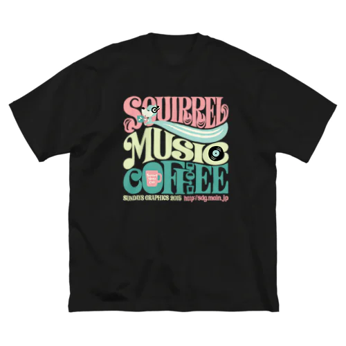 りすカフェ2015 ビッグシルエットTシャツ