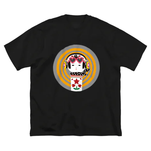 こけしまる/ハイパー ビッグシルエットTシャツ