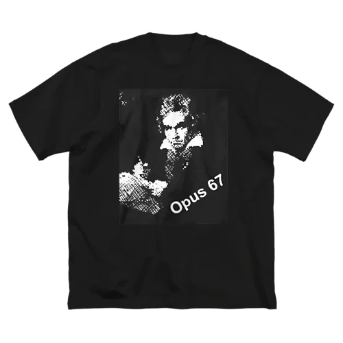 ベートーベン　Opus67 Big T-Shirt