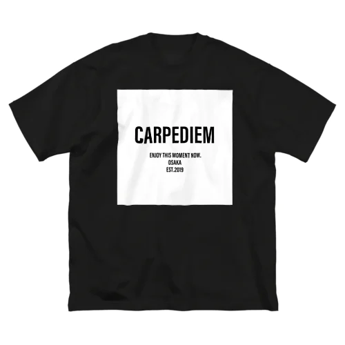 Carpediem Mono ビッグシルエットTシャツ