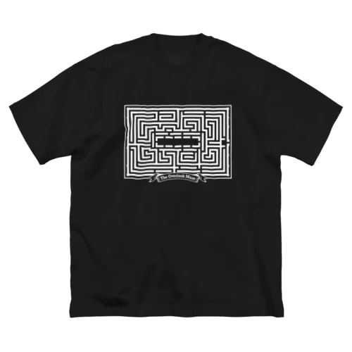 Hotel Maze Map  ビッグシルエットTシャツ