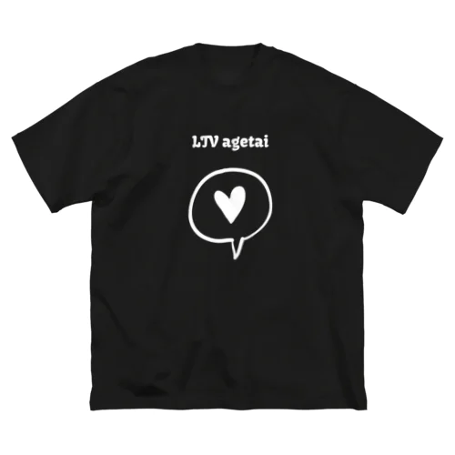 LTV agetai ビッグシルエットTシャツ