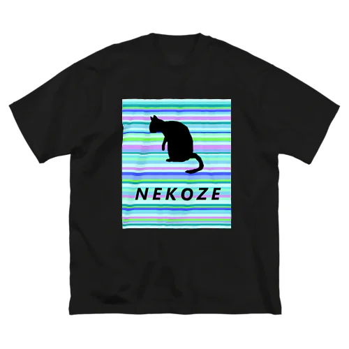 NEKOZEクール ビッグシルエットTシャツ