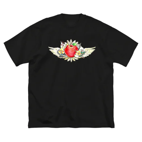 オカメン部隊 ビッグシルエットTシャツ