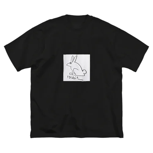 rabbitTシャツ ビッグシルエットTシャツ