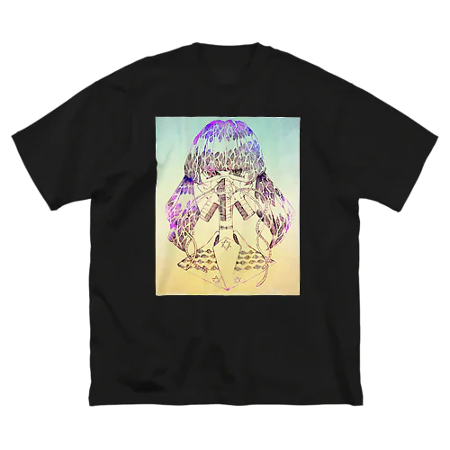 みみずちゃん ビッグシルエットTシャツ