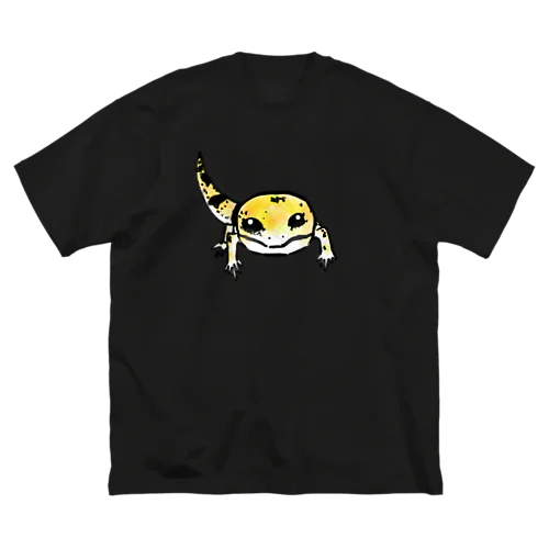 ピーターズバンデッドスキンク　爬虫類　トカゲ ビッグシルエットTシャツ