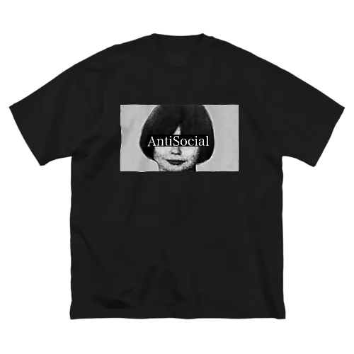 反社T ビッグシルエットTシャツ