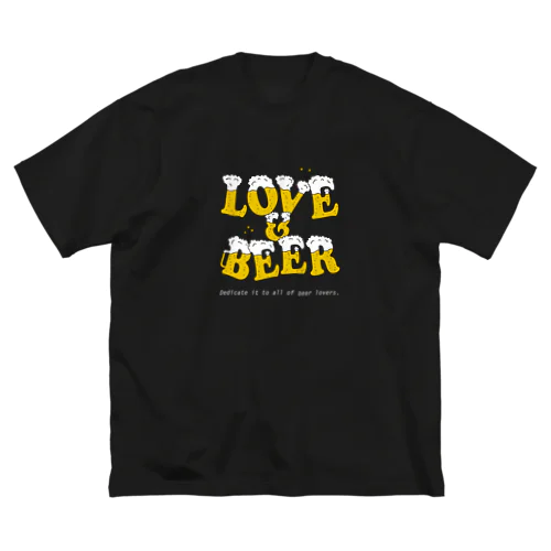 LOVE&BEER ビッグシルエットTシャツ