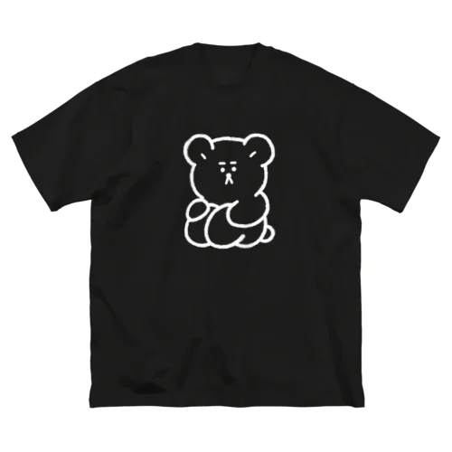 体育すわり(ひきこもり) ビッグシルエットTシャツ