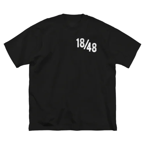 18/48 white Big T-Shirt
