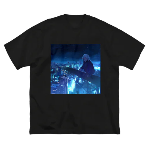 Night Time - LIN&Hylen　T-Shirts ビッグシルエットTシャツ