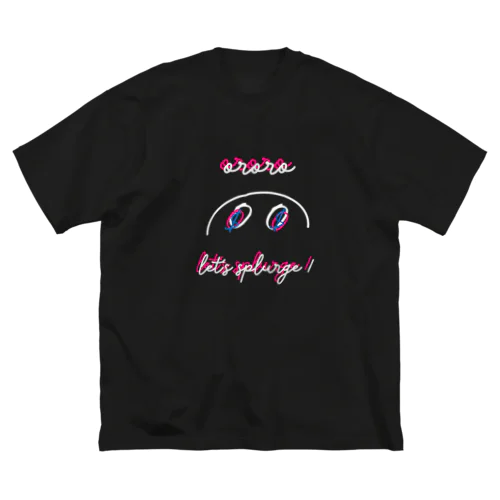 LET'S 散財 ビッグシルエットTシャツ