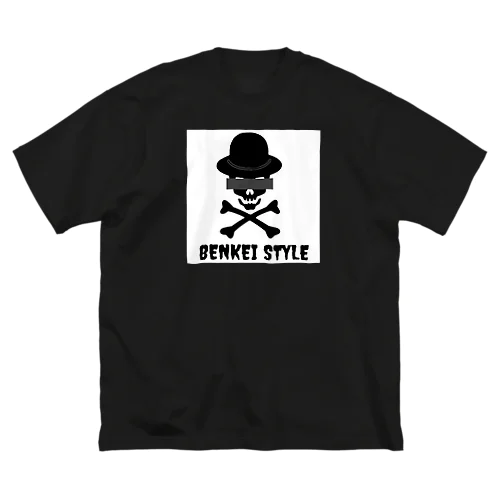 SKULL B.K 〜type2〜 ビッグシルエットTシャツ