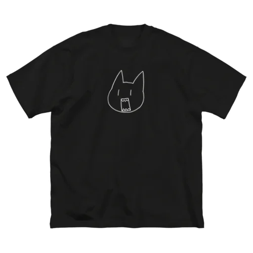 威嚇する猫 Big T-Shirt