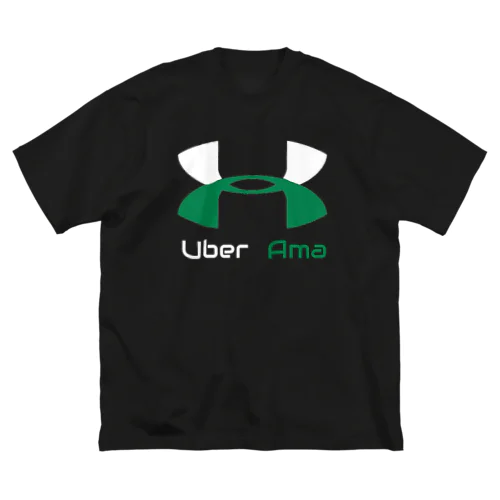 Uber 尼崎(ブラック用) Big T-Shirt