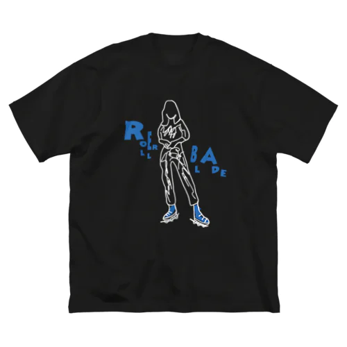 ROLLERBLADE　Tシャツ　ホワイトロゴ Big T-Shirt