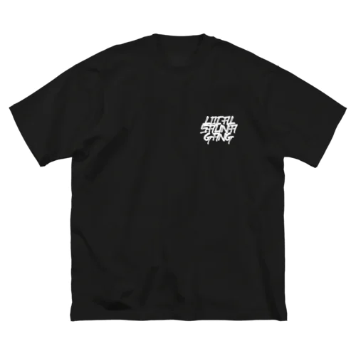 LOCAL SAUNA GANG white ビッグシルエットTシャツ