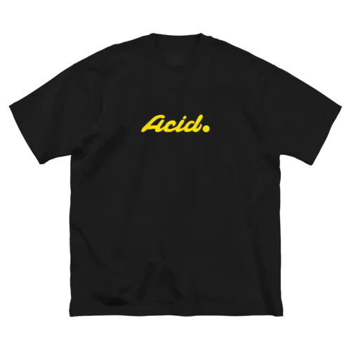 Acid ☺ Yellow ビッグシルエットTシャツ