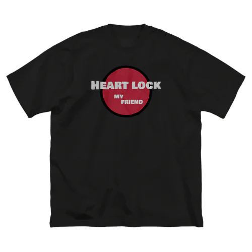 Heart Lock ビッグシルエットTシャツ