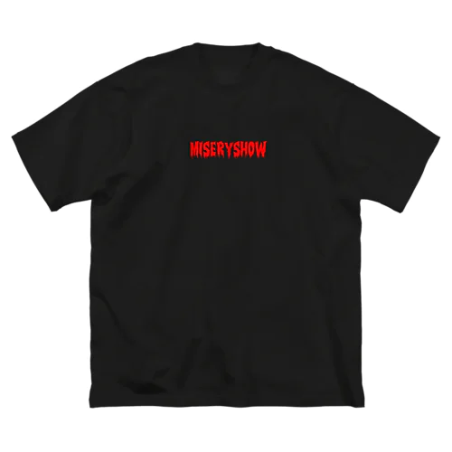 MISERYSHOW(赤) ビッグシルエットTシャツ