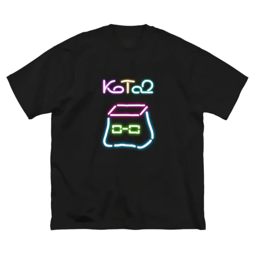 KoTa2_Neon ビッグシルエットTシャツ