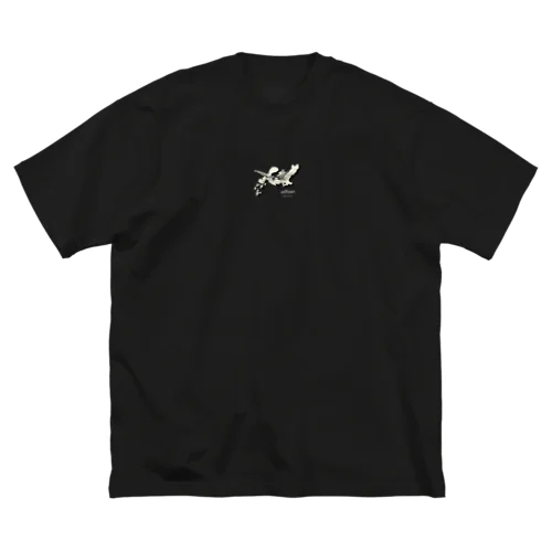 albino. Black Line. Big T-Shirt