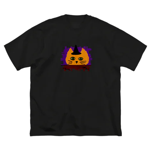 ハロウィンねこ ビッグシルエットTシャツ