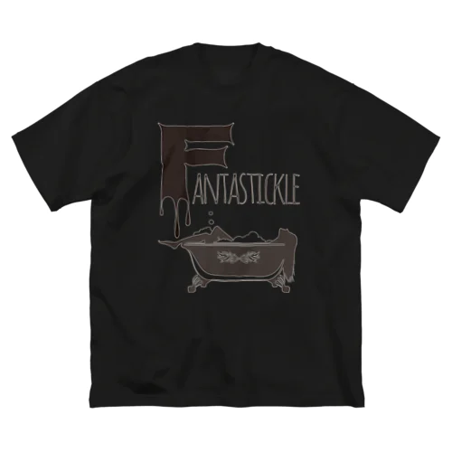 Fantastickle(ミルクチョコ・フチあり) ビッグシルエットTシャツ