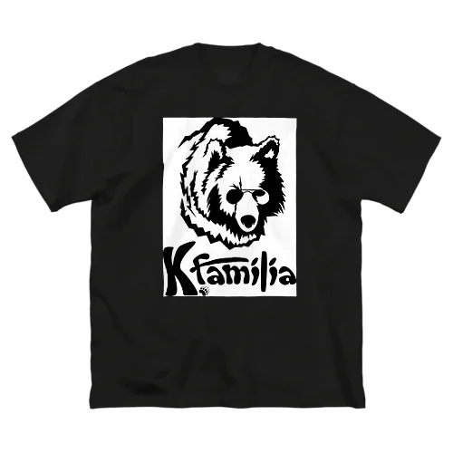 Kfamilia bear ビッグシルエットTシャツ