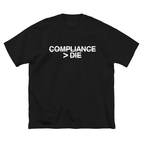 compliance > die ビッグシルエットTシャツ