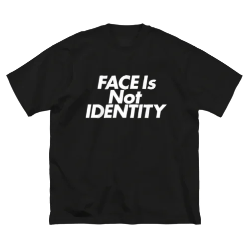 Face is not ID ビッグシルエットTシャツ