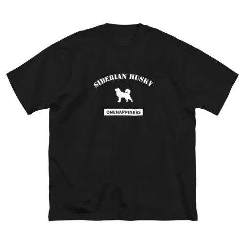 シベリアンハスキー ビッグシルエットTシャツ