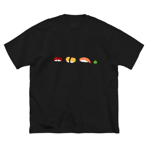 寿司🍣（文字無） ビッグシルエットTシャツ